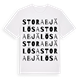Stora Bjälösa ordlek t-shirt