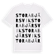 Stora Bjärsvik ordlek t-shirt