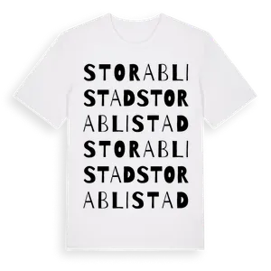 Stora Blistad ordlek t-shirt – ekologisk bomull t-shirt från Pinshirt