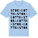 Blue Soul t-shirt med Stora Bottna ordlek t-shirt