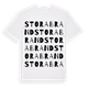 Stora Brand ordlek t-shirt