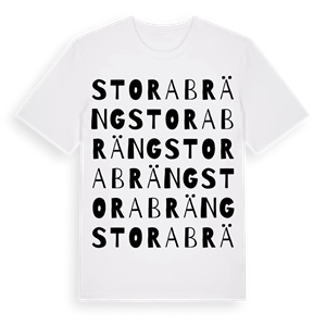 Stora Bräng ordlek t-shirt – ekologisk bomull t-shirt från Pinshirt