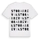 Stora Brevik ordlek t-shirt