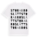 Stora Broslätt ordlek t-shirt
