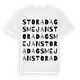 Stora Dagsmejan ordlek t-shirt
