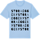 Blue Soul t-shirt med Stora Eggeby ordlek t-shirt