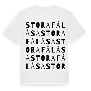 Stora Fålåsa ordlek t-shirt – ekologisk bomull t-shirt från Pinshirt