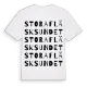Stora Fläsksundet ordlek t-shirt