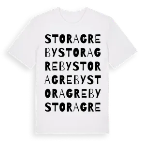 Stora Greby ordlek t-shirt – ekologisk bomull t-shirt från Pinshirt