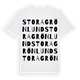 Stora Grönlund ordlek t-shirt