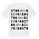 Stora Hageby gård ordlek t-shirt