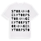 Stora Hagebytorp ordlek t-shirt
