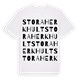Stora Herkhult ordlek t-shirt