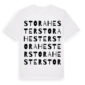 Stora Hester ordlek t-shirt – ekologisk bomull t-shirt från Pinshirt