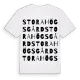 Stora Högsgård ordlek t-shirt