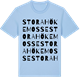 Blue Soul t-shirt med Stora Hökemosse ordlek t-shirt