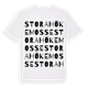 Stora Hökemosse ordlek t-shirt