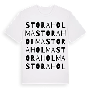Stora Holma ordlek t-shirt – ekologisk bomull t-shirt från Pinshirt