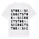 Stora Isberget ordlek t-shirt