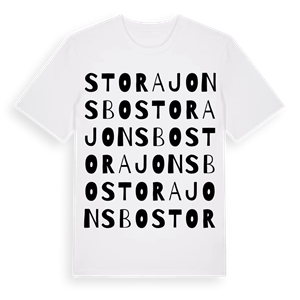 Stora Jonsbo ordlek t-shirt – ekologisk bomull t-shirt från Pinshirt