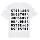 Stora Jonsbo ordlek t-shirt