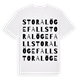 Stora Lögefall ordlek t-shirt
