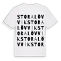 Stora Lövvik ordlek t-shirt