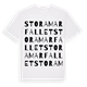 Stora Marfallet ordlek t-shirt