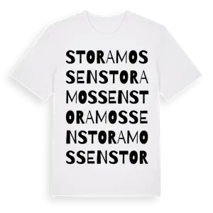 Stora Mossen ordlek t-shirt – ekologisk bomull t-shirt från Pinshirt