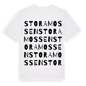 Stora mossen ordlek t-shirt – ekologisk bomull t-shirt från PinShirt