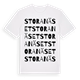 Stora näset ordlek t-shirt