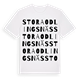 Stora Odlingsnäs ordlek t-shirt