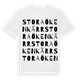 Stora Ökenkärr ordlek t-shirt