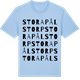 Blue Soul t-shirt med Stora Pålstorp ordlek t-shirt