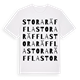 Stora Räffla ordlek t-shirt