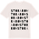 Vintage White t-shirt med Stora Rom ordlek t-shirt