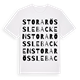 Stora Rösslebacken ordlek t-shirt