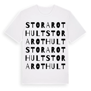 Stora Rothult ordlek t-shirt – ekologisk bomull t-shirt från Pinshirt