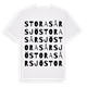 Stora Sårsjö ordlek t-shirt