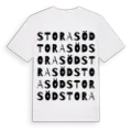 Stora Söd ordlek t-shirt