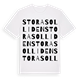 Stora Solliden ordlek t-shirt