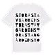 Stora Stavgården ordlek t-shirt