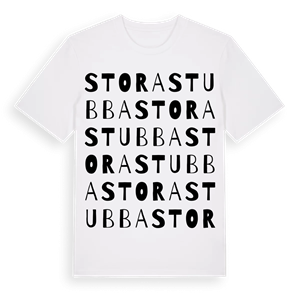 Stora Stubba ordlek t-shirt – ekologisk bomull t-shirt från Pinshirt