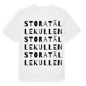Stora Tällekullen ordlek t-shirt – ekologisk bomull t-shirt från Pinshirt
