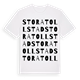Stora Tollstad ordlek t-shirt