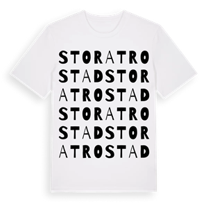 Stora Trostad ordlek t-shirt – ekologisk bomull t-shirt från Pinshirt