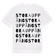 Stora Uppäng ordlek t-shirt