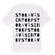 Stora Väsentorp ordlek t-shirt