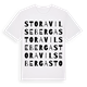 Stora Vilseberga ordlek t-shirt