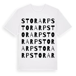 Storarp ordlek t-shirt – ekologisk bomull t-shirt från Pinshirt